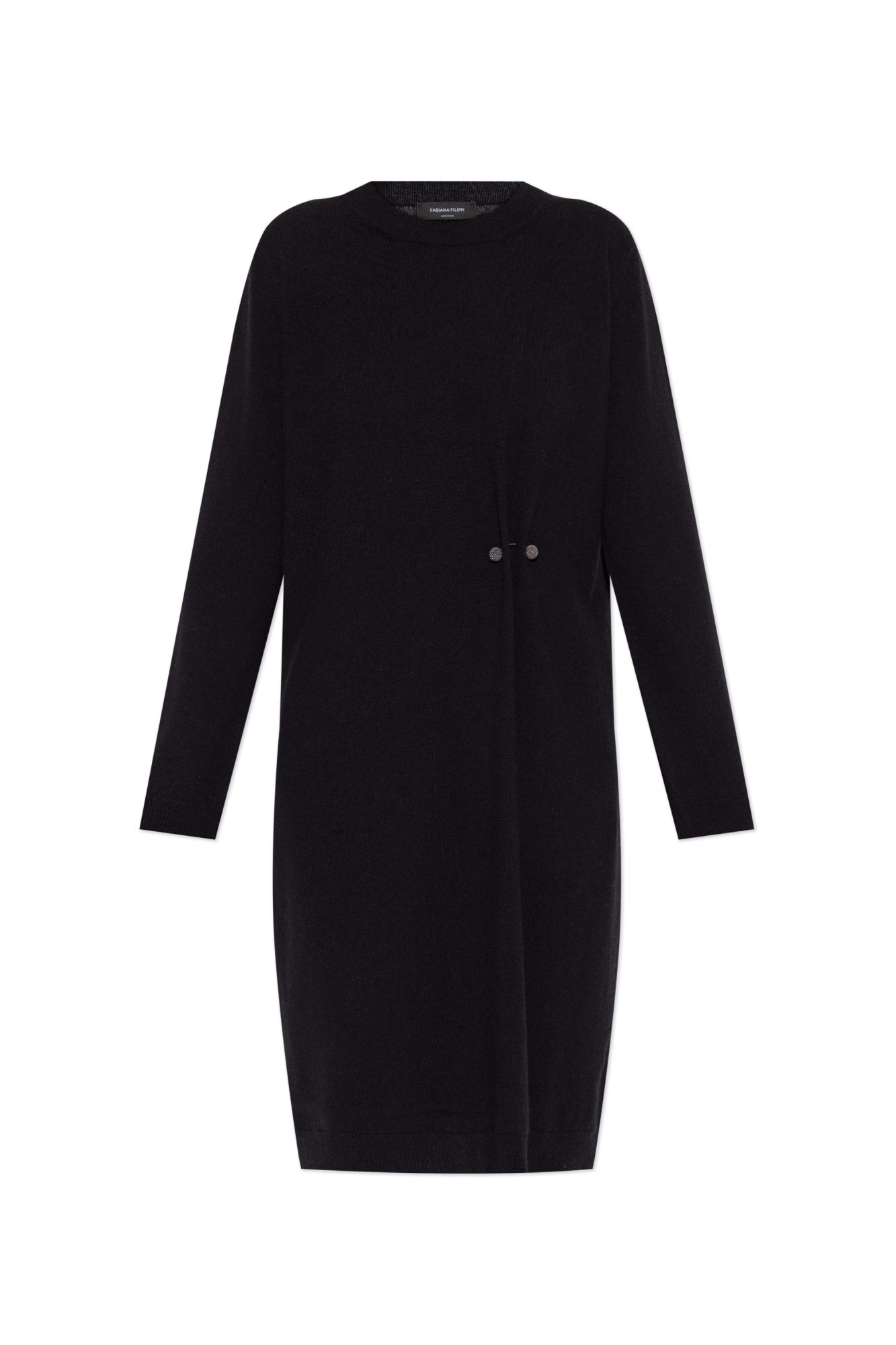ワンピース FABIANA FILIPPI Woman Dress Lead ABD214F391N128 8185 Fabiana Filippi Wool dress | Women's Clothing | Vitkac